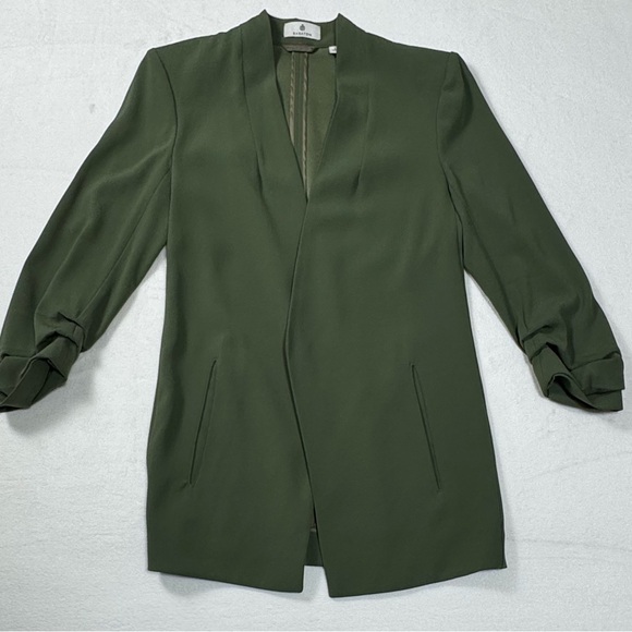 Babaton Power Hip Blazer Open-front Blazer in Sencha Green Size 4 - Picture 8 of 14